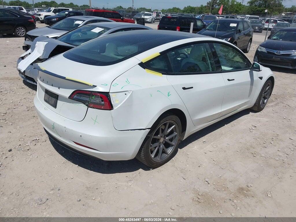 5YJ3E1EA6MF921703 2021 TESLA MODEL 3 photo no. 4