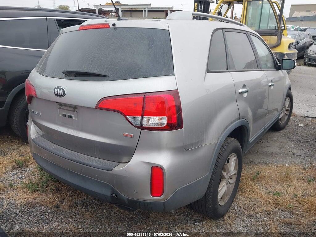 5XYKT4A69FG567742 2015 KIA SORENTO photo no. 4