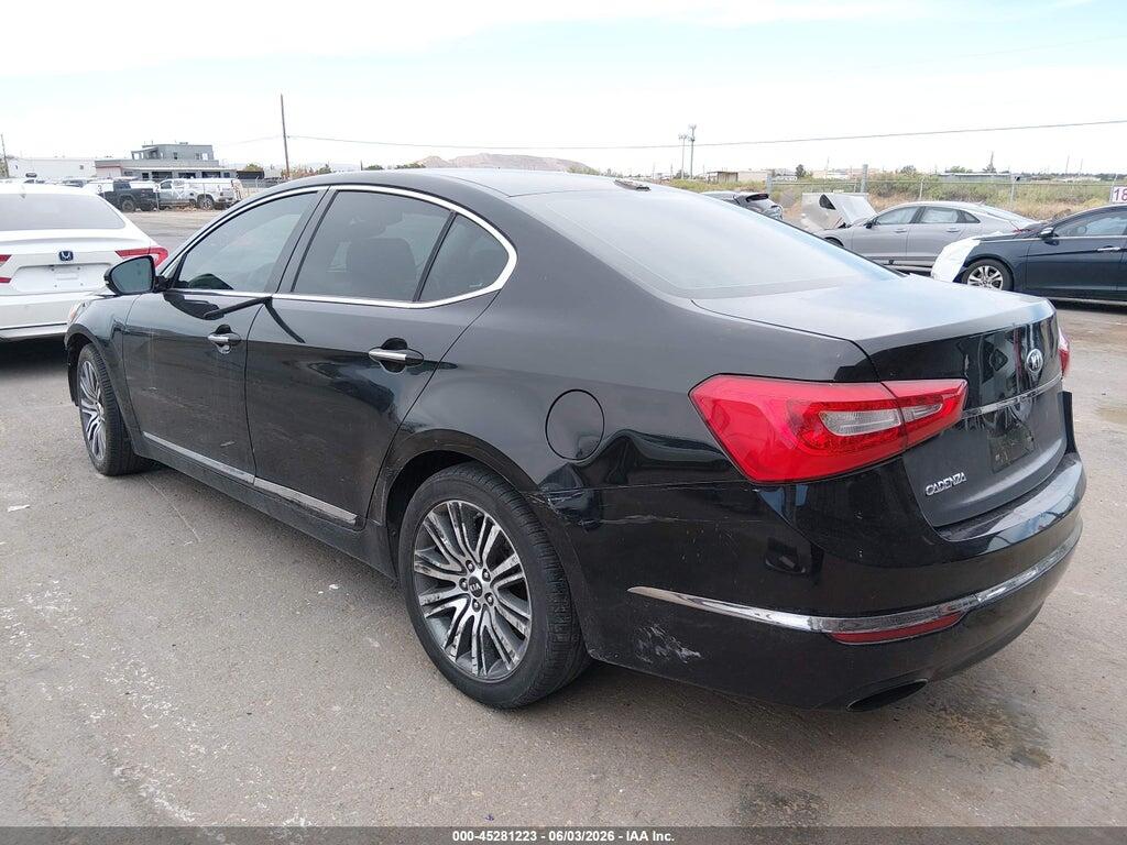 KNALN4D74E5161889 2014 KIA CADENZA photo no. 3