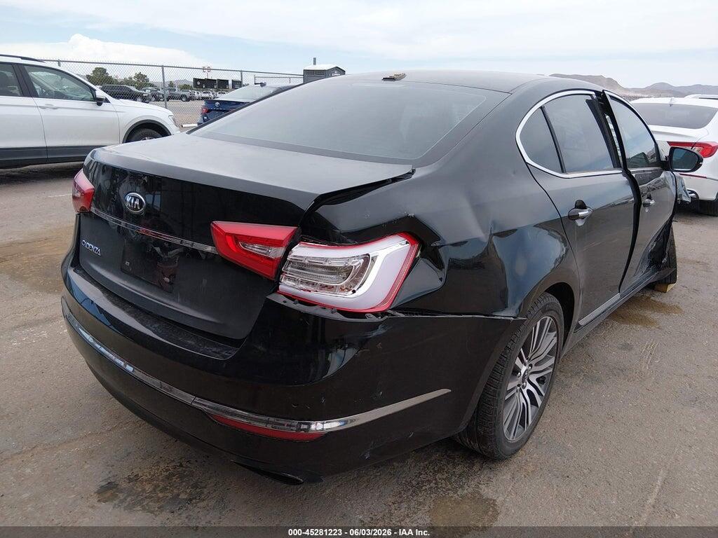 KNALN4D74E5161889 2014 KIA CADENZA photo no. 4