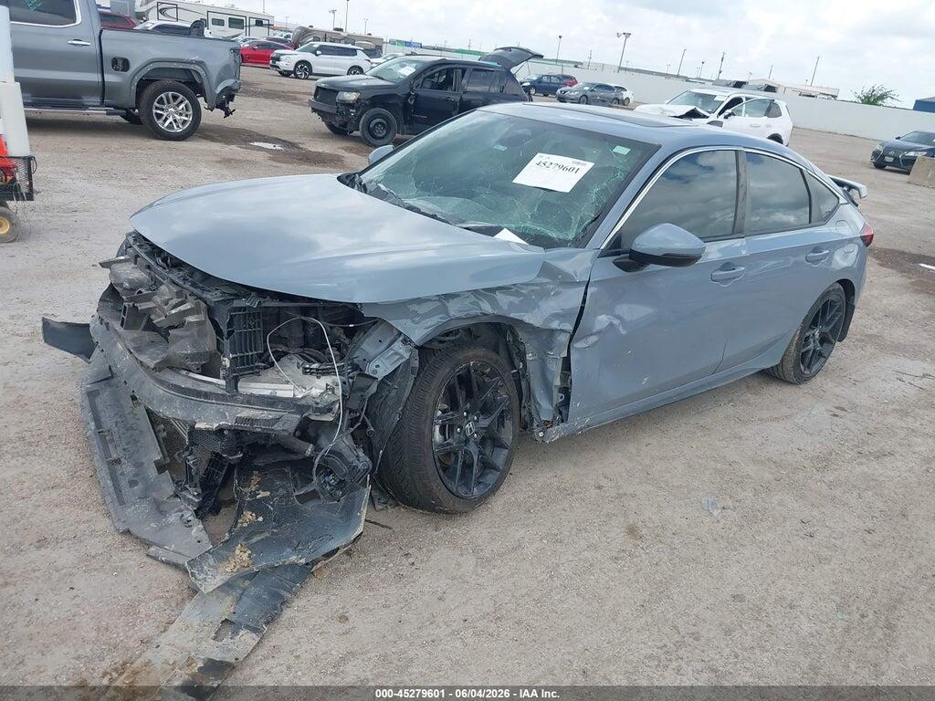 19XFL1H85NE014797 2022 HONDA CIVIC photo no. 2