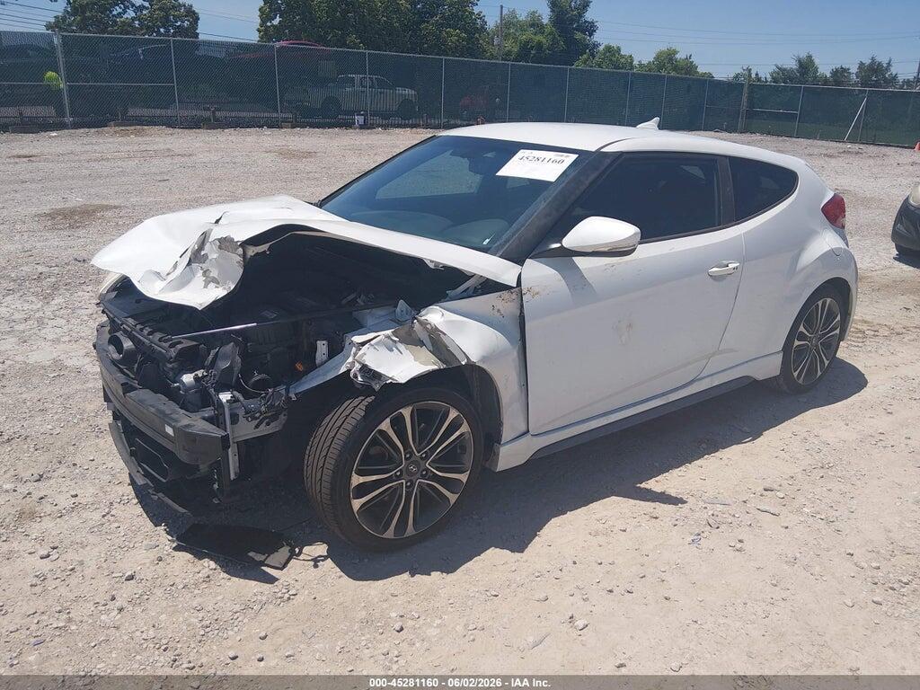 KMHTC6AE1GU287154 2016 HYUNDAI VELOSTER photo no. 2