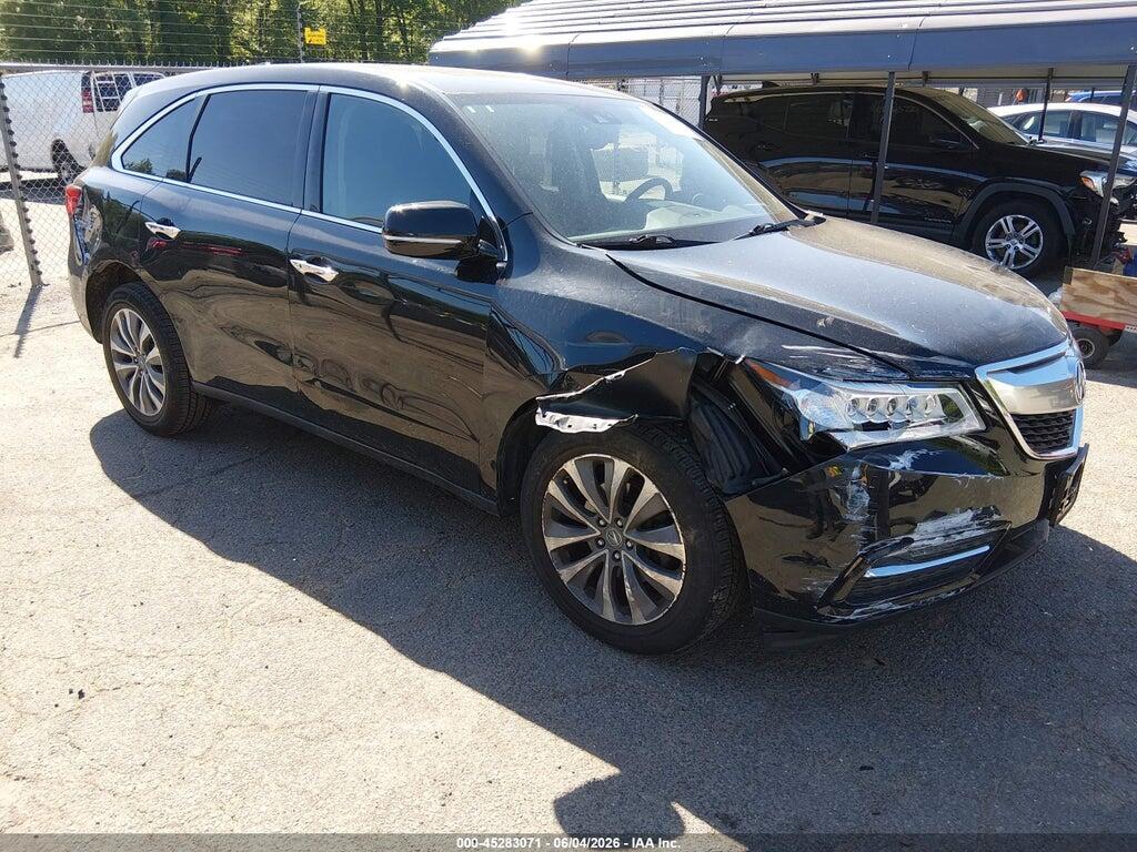 5FRYD4H4XEB038302 2014 ACURA MDX photo no. 1