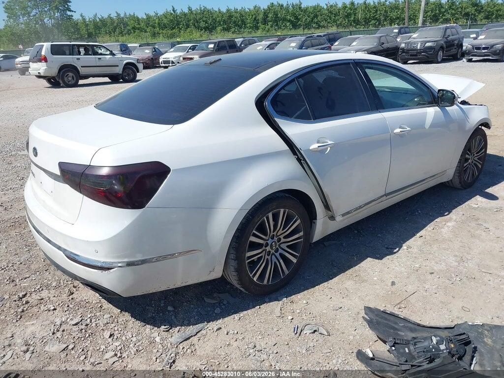KNALN4D70F5180408 2015 KIA CADENZA photo no. 4