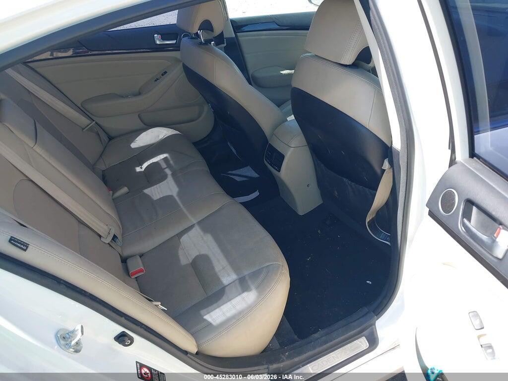 KNALN4D70F5180408 2015 KIA CADENZA photo no. 8