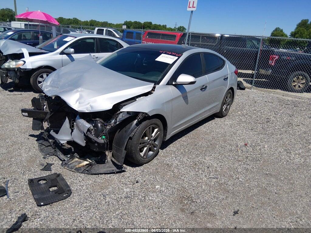 5NPD84LF7JH339599 2018 HYUNDAI ELANTRA photo no. 2