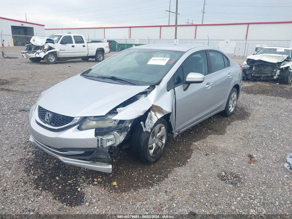 19XFB2F51FE117332 2015 HONDA CIVIC photo no. 2