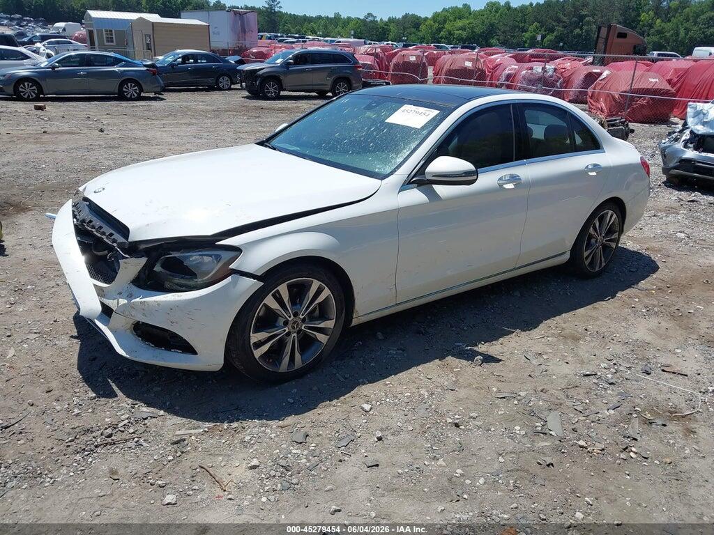 55SWF4JB8HU214567 2017 MERCEDES-BENZ C 300 photo no. 2