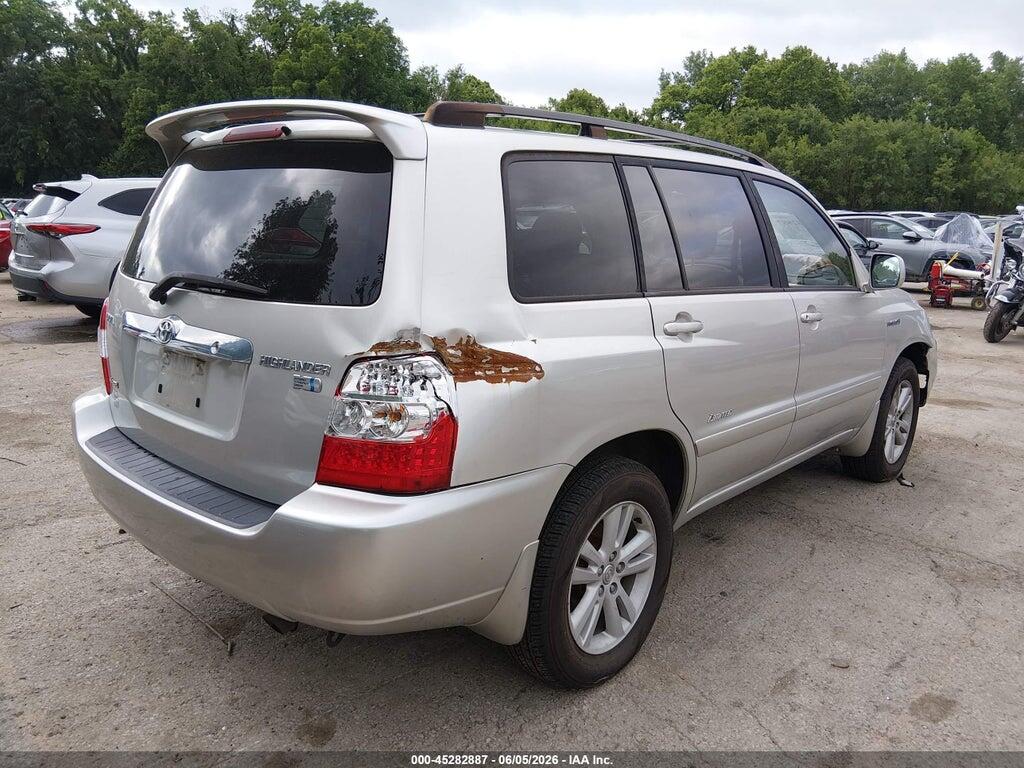JTEEW21A970049436 2007 TOYOTA HIGHLANDER HYBRID photo no. 4