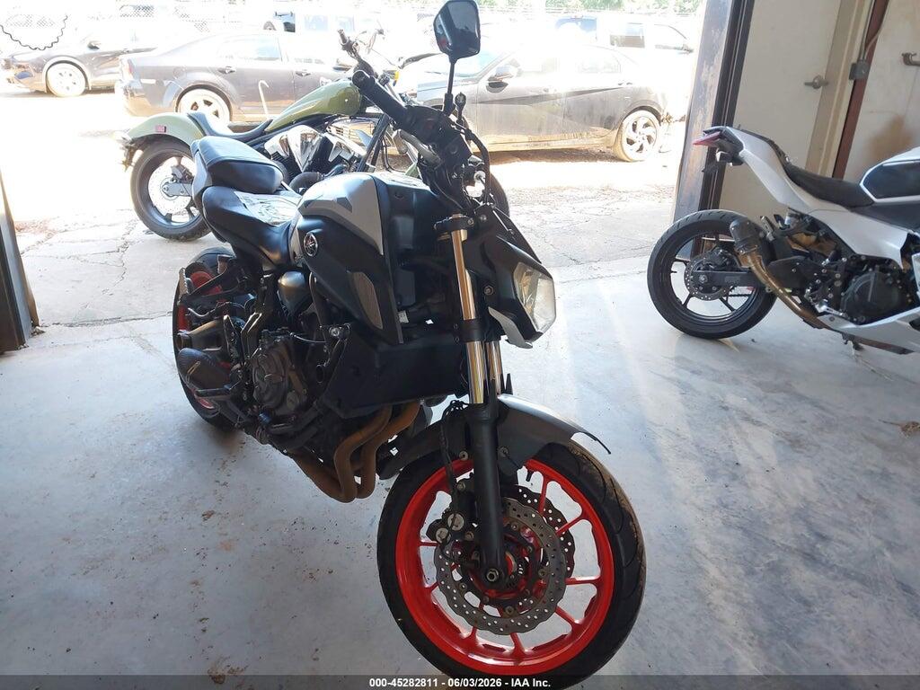 JYARM27E9LA006091 2020 YAMAHA MT07 photo no. 2
