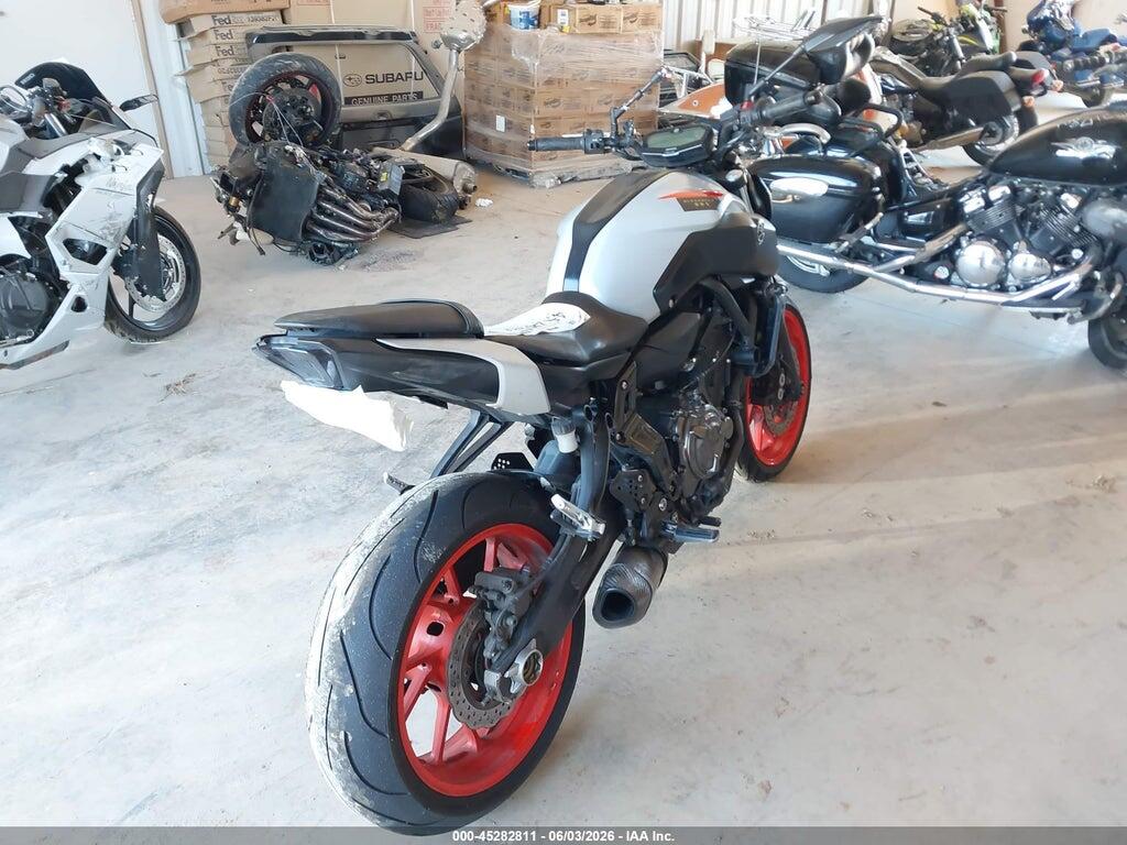 JYARM27E9LA006091 2020 YAMAHA MT07 photo no. 3