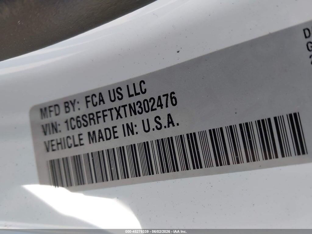 1C6SRFFTXTN302476 2026 RAM 1500 photo no. 9