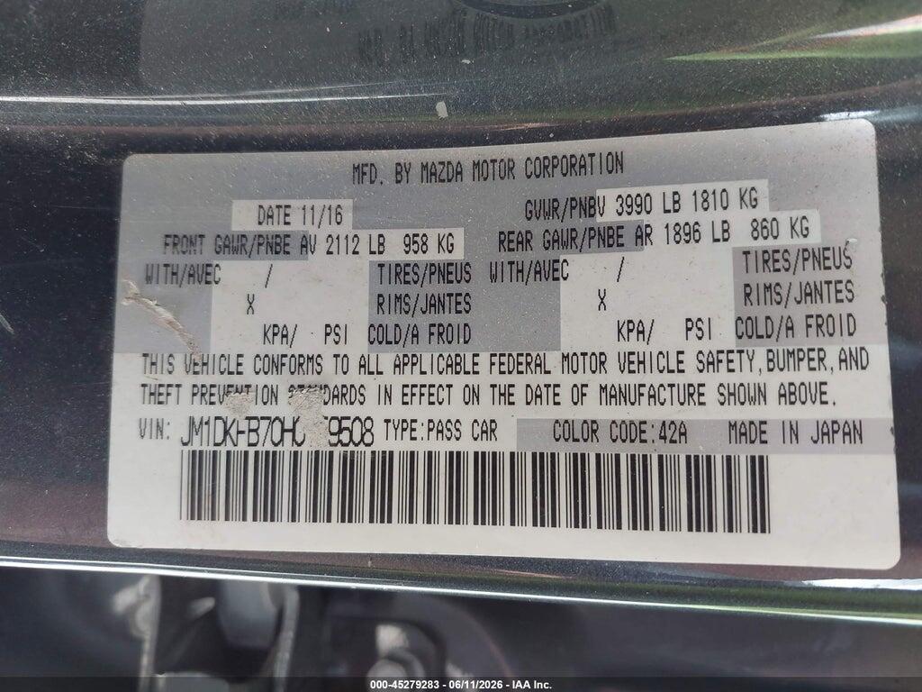 JM1DKFB70H0159508 2017 MAZDA CX-3 photo no. 9