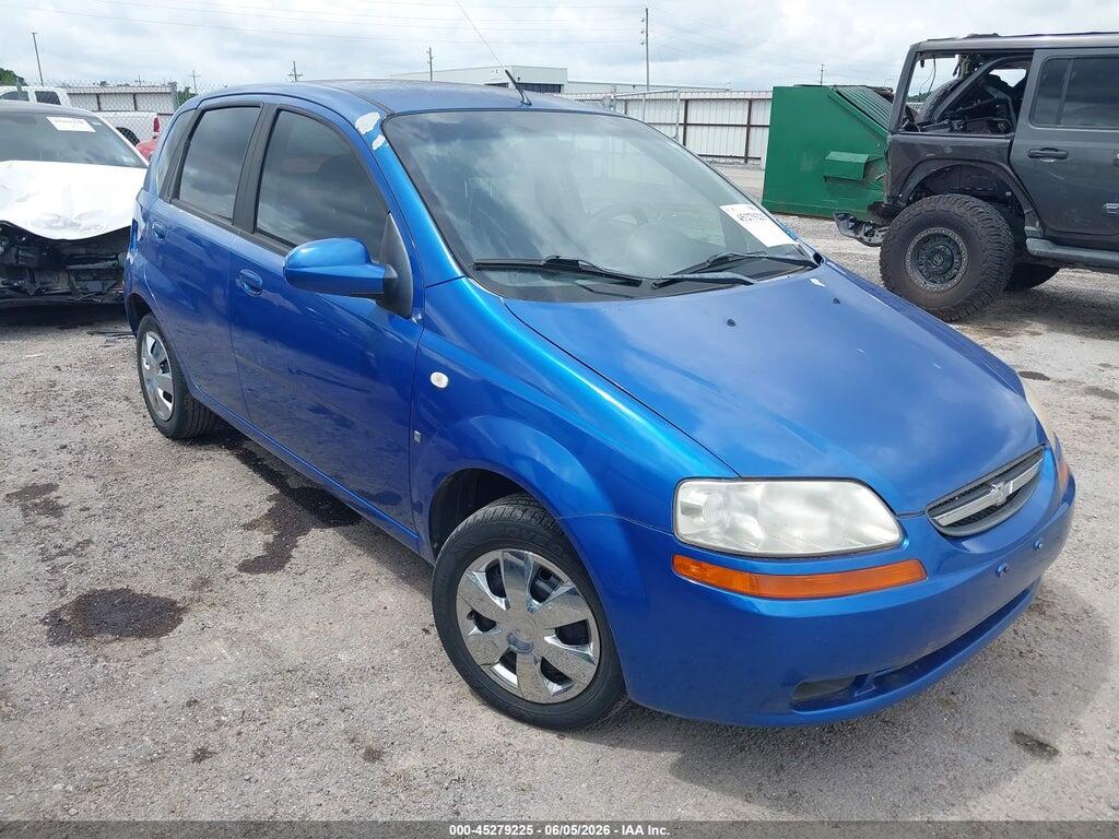 2008 CHEVROLET AVEO 5 KL1TD66628B255157