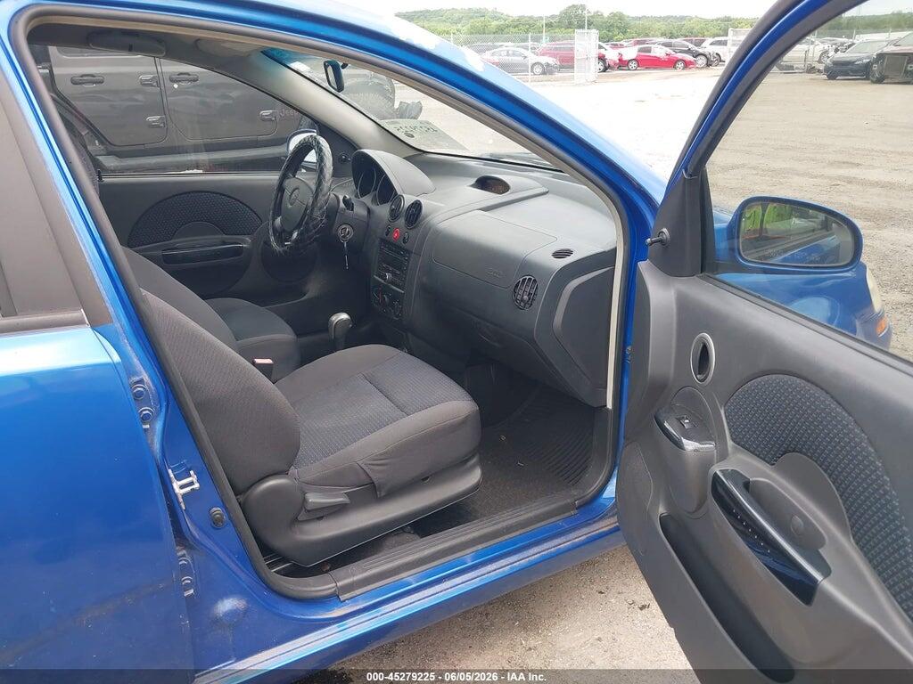 KL1TD66628B255157 2008 CHEVROLET AVEO 5 photo no. 5