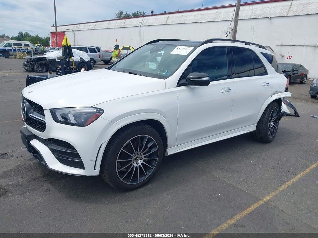 4JGFB4KB2NA750622 2022 MERCEDES-BENZ GLE 350 photo no. 2