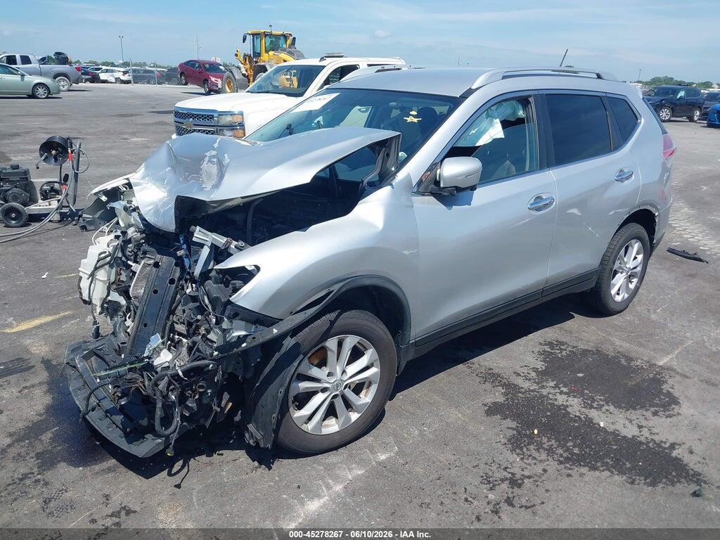 KNMAT2MV3FP506564 2015 NISSAN ROGUE photo no. 2