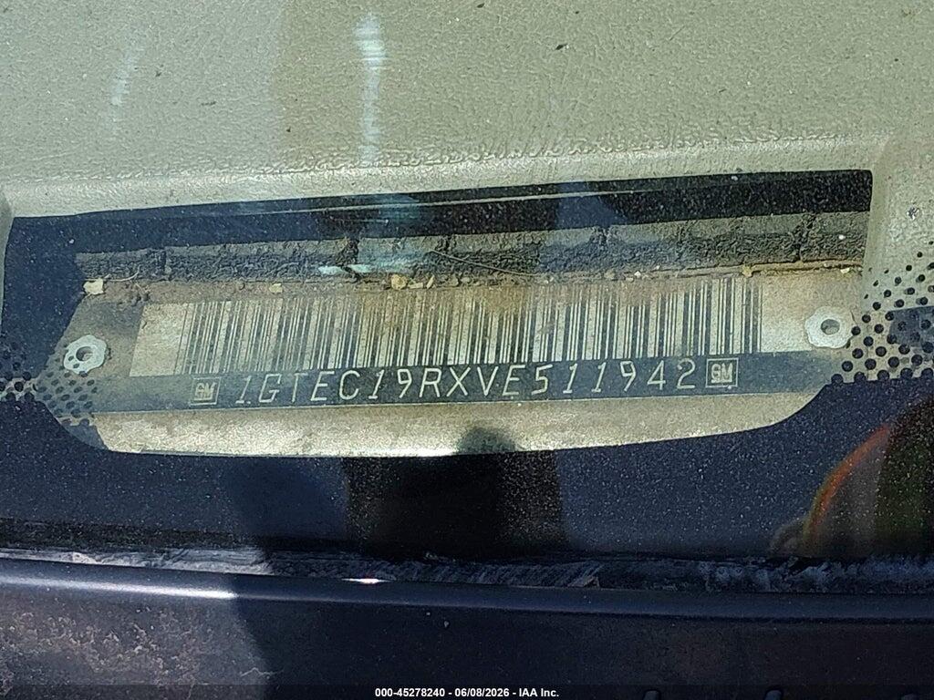 1GTEC19RXVE511942 1997 GMC SIERRA 1500 photo no. 9
