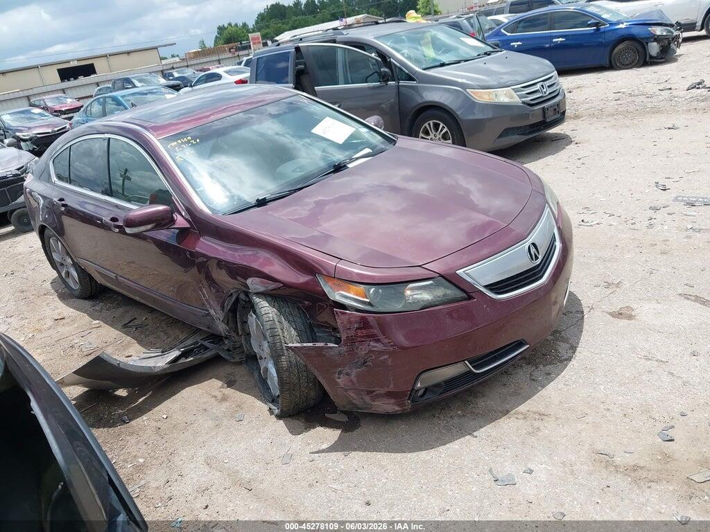 19UUA8F20CA016236 2012 ACURA TL photo no. 1