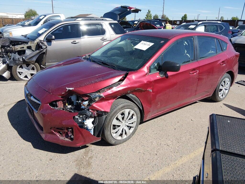 4S3GTAA67K3728365 2019 SUBARU IMPREZA photo no. 2