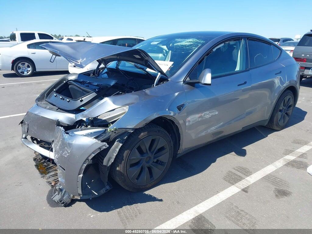 7SAYGDEE9SA344926 2025 TESLA MODEL Y photo no. 2