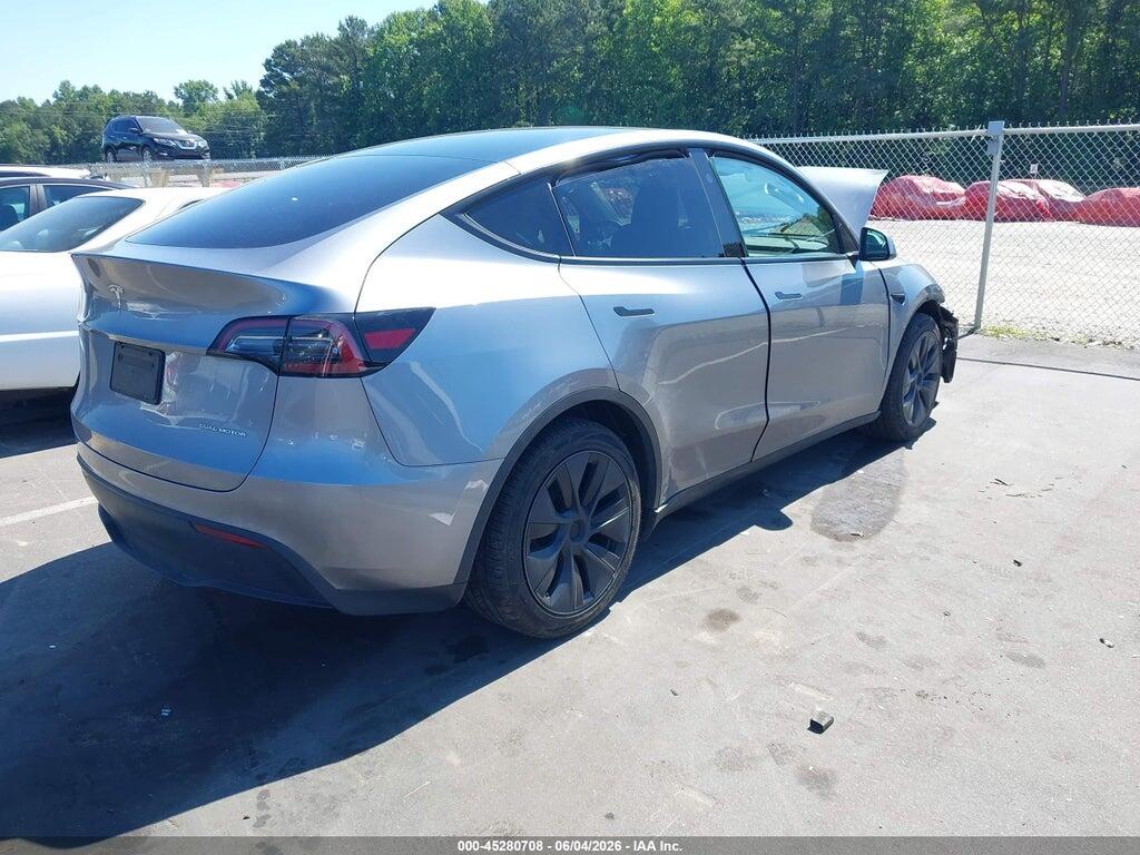 7SAYGDEE9SA344926 2025 TESLA MODEL Y photo no. 4