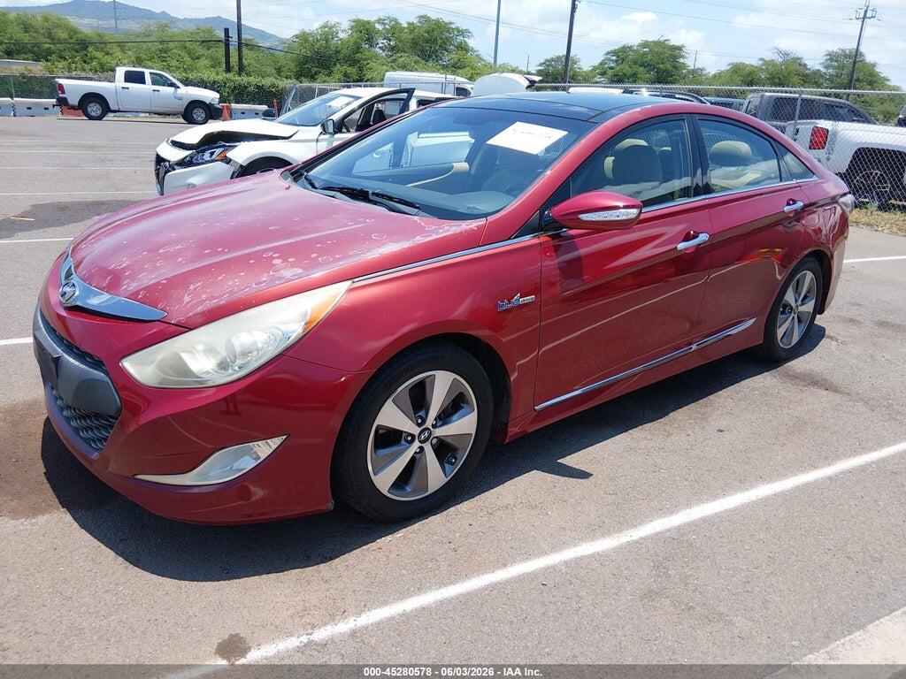 KMHEC4A48BA013786 2011 HYUNDAI SONATA HYBRID photo no. 2