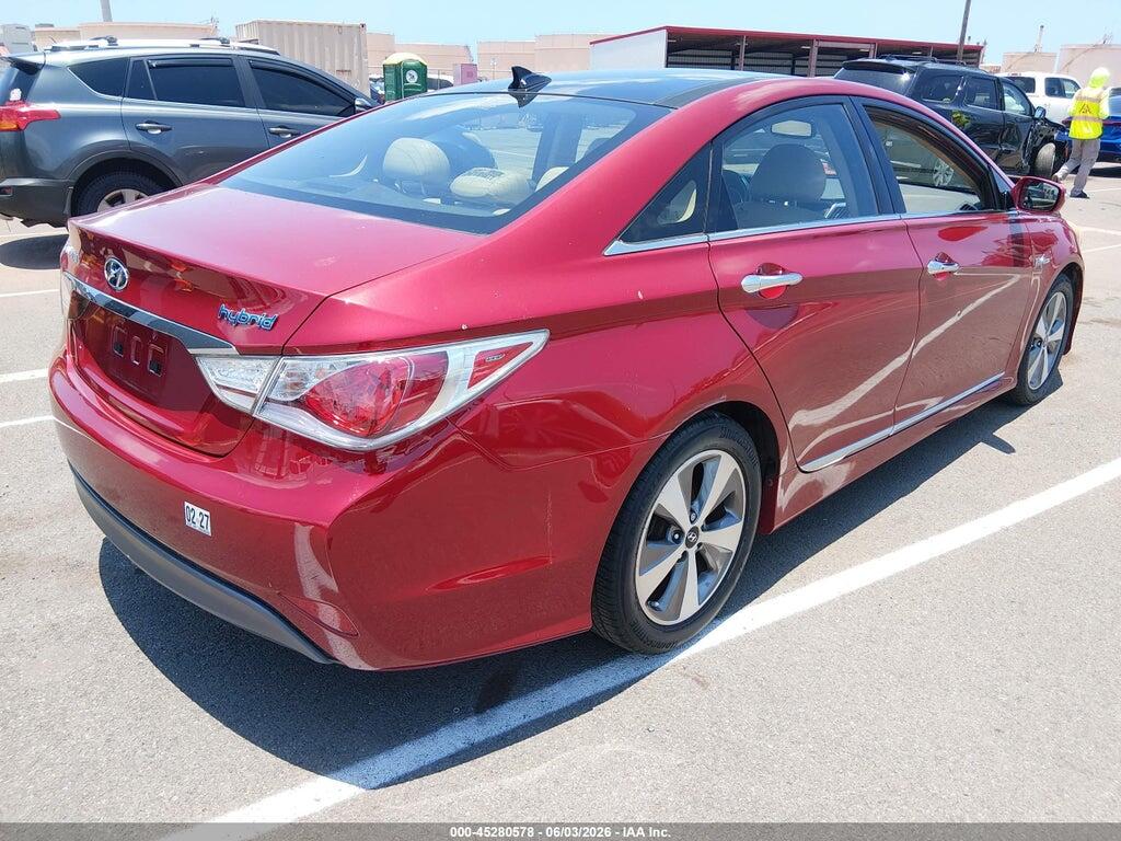 KMHEC4A48BA013786 2011 HYUNDAI SONATA HYBRID photo no. 4