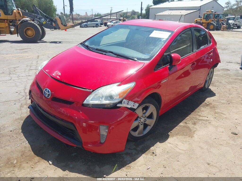 JTDKN3DU6F0420640 2015 TOYOTA PRIUS photo no. 2