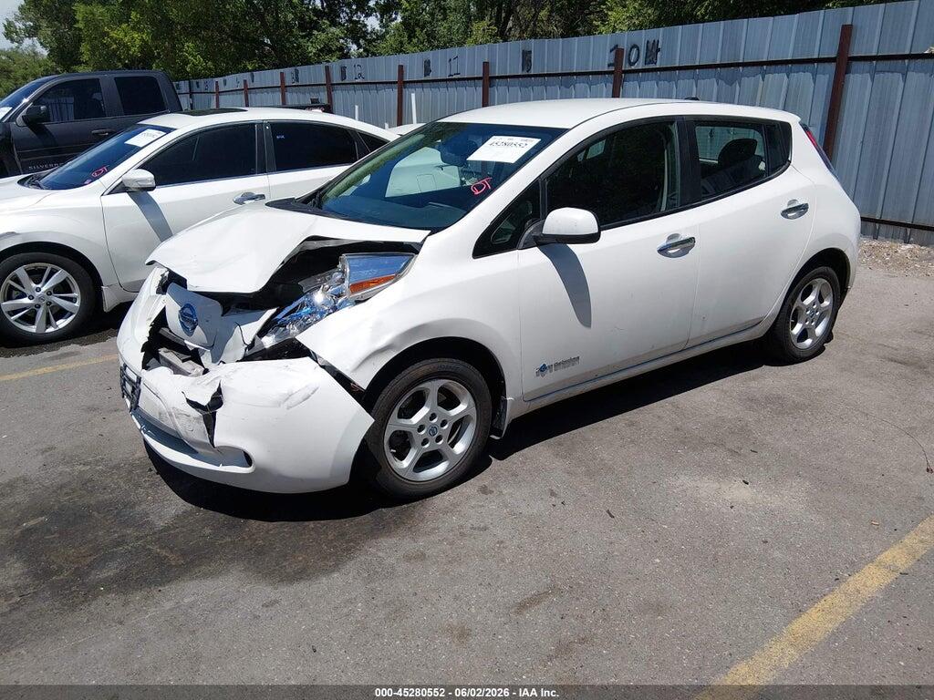 1N4AZ0CP6EC339344 2014 NISSAN LEAF photo no. 2