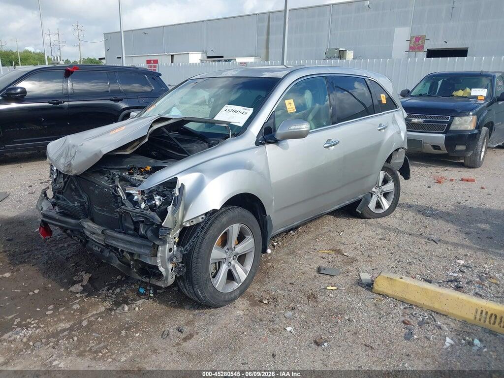 2HNYD2H38CH530728 2012 ACURA MDX photo no. 2