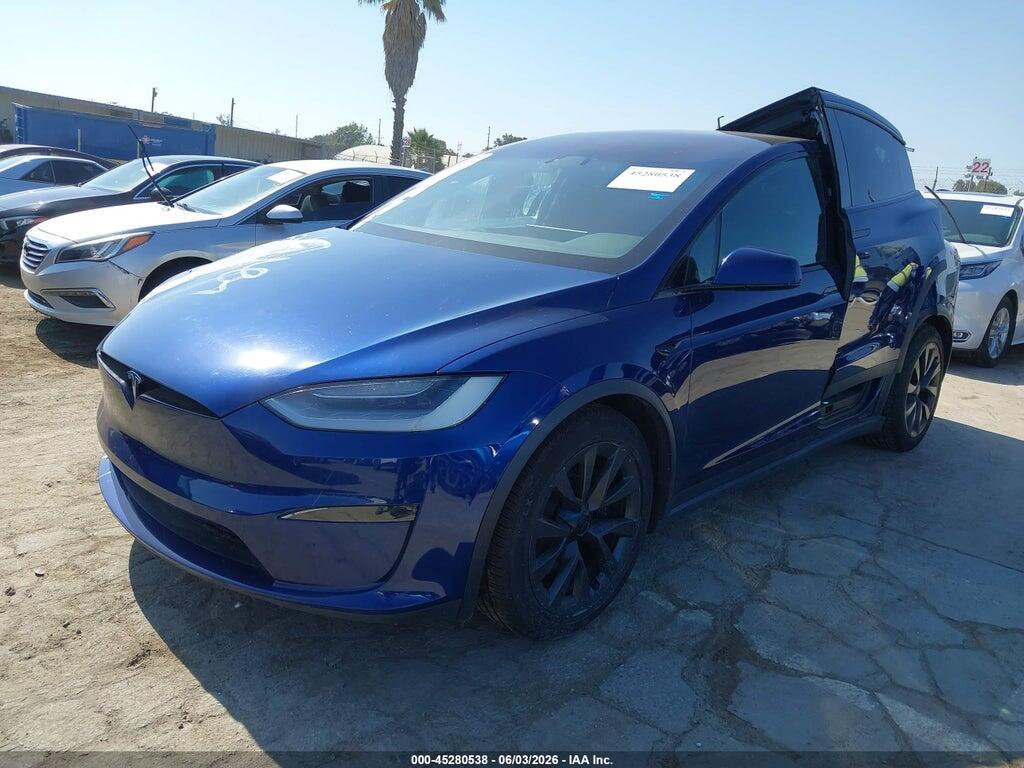 7SAXCDE59PF386840 2023 TESLA MODEL X photo no. 2