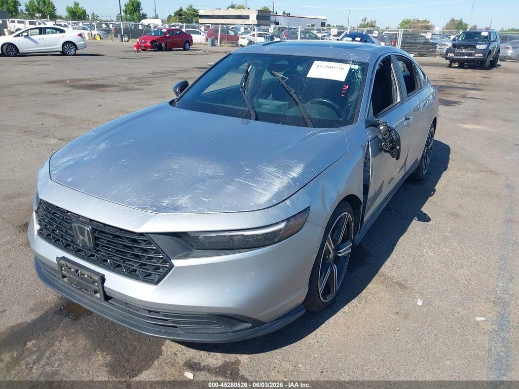 1HGCY2F55PA009402 2023 HONDA ACCORD HYBRID photo no. 2