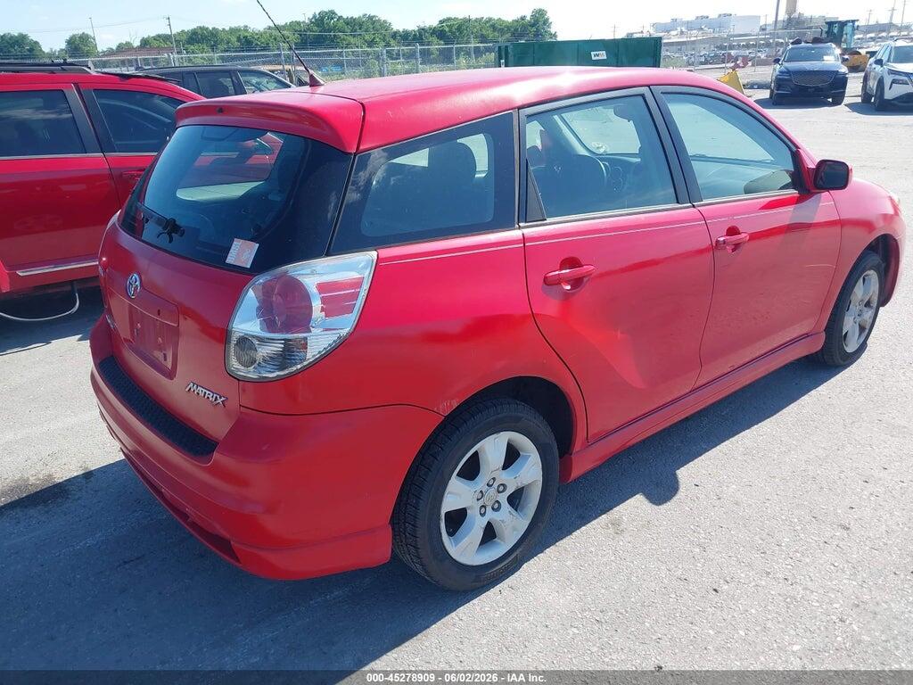 2T1LR32E35C478018 2005 TOYOTA MATRIX photo no. 4