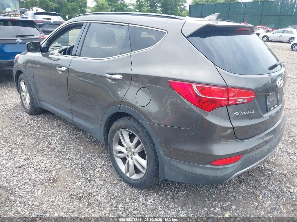 5XYZUDLA0DG086370 2013 HYUNDAI SANTA FE photo no. 3
