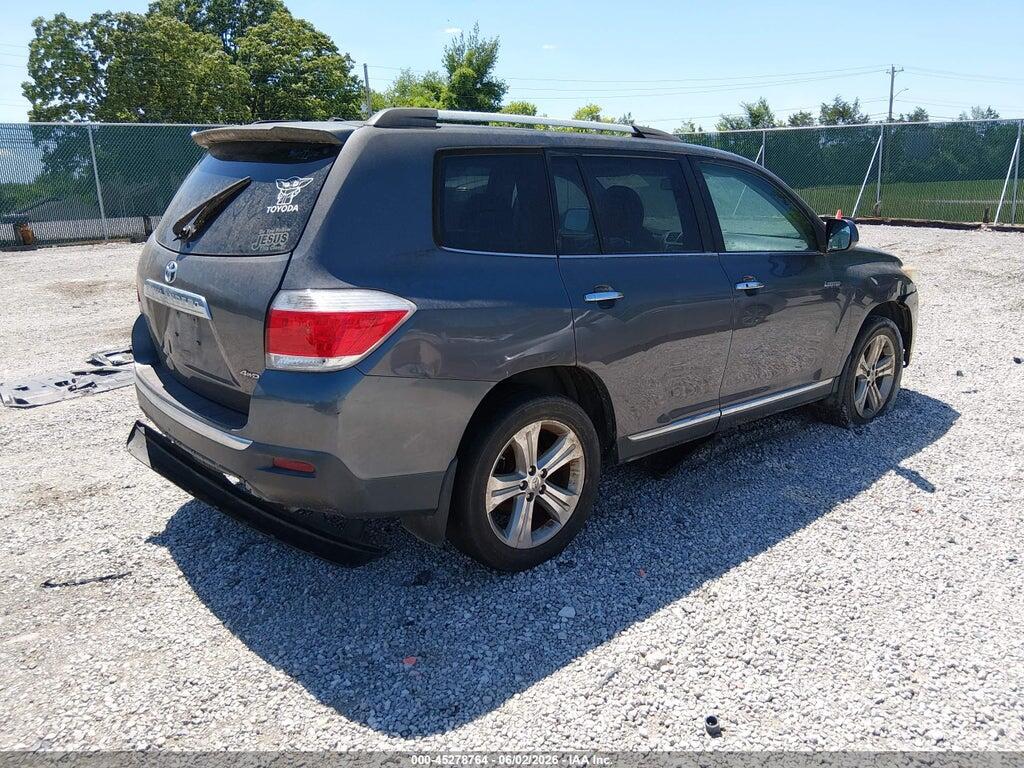 5TDDK3EH3DS177494 2013 TOYOTA HIGHLANDER photo no. 4