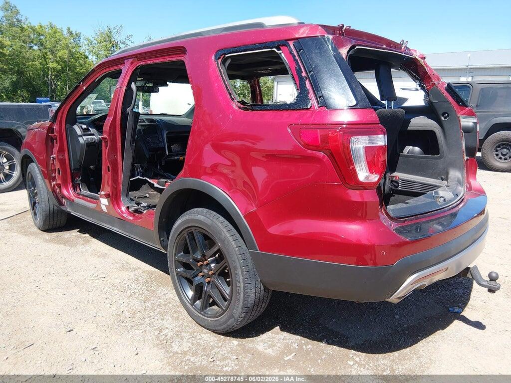 1FM5K8D8XHGC58684 2017 FORD EXPLORER photo no. 3