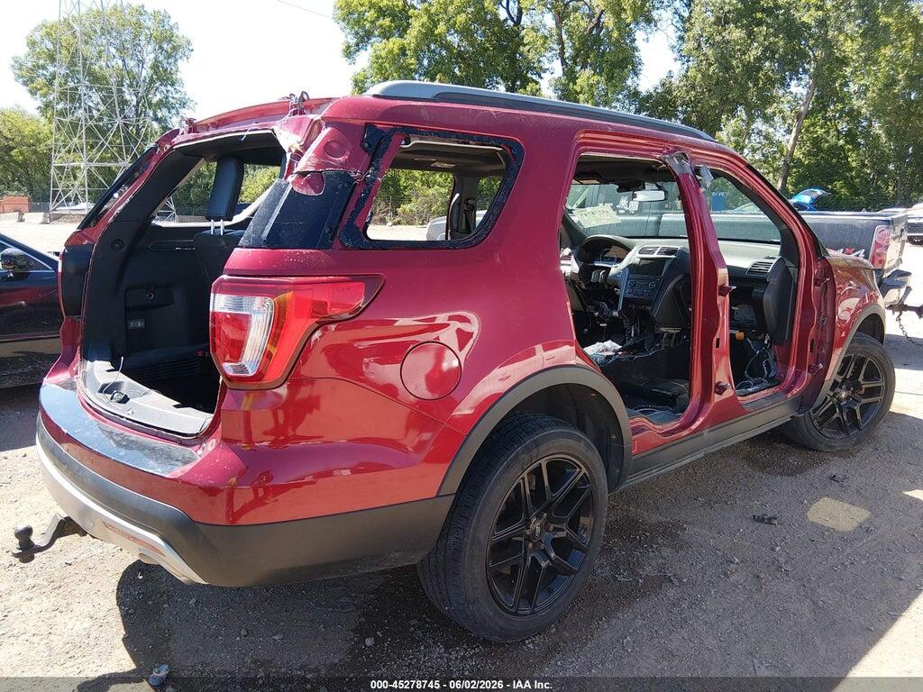 1FM5K8D8XHGC58684 2017 FORD EXPLORER photo no. 4