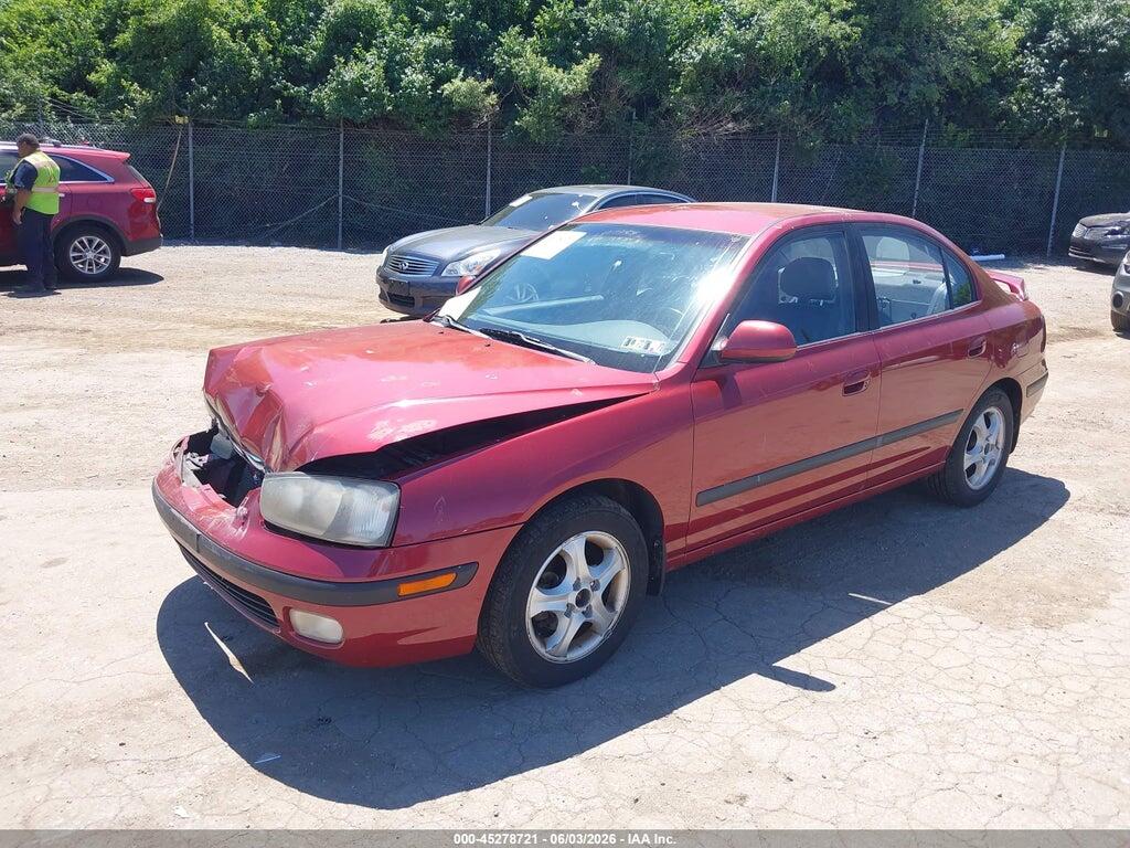 KMHDN45DX3U647102 2003 HYUNDAI ELANTRA photo no. 2