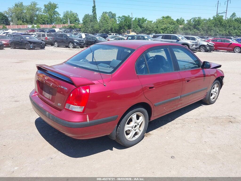 KMHDN45DX3U647102 2003 HYUNDAI ELANTRA photo no. 4