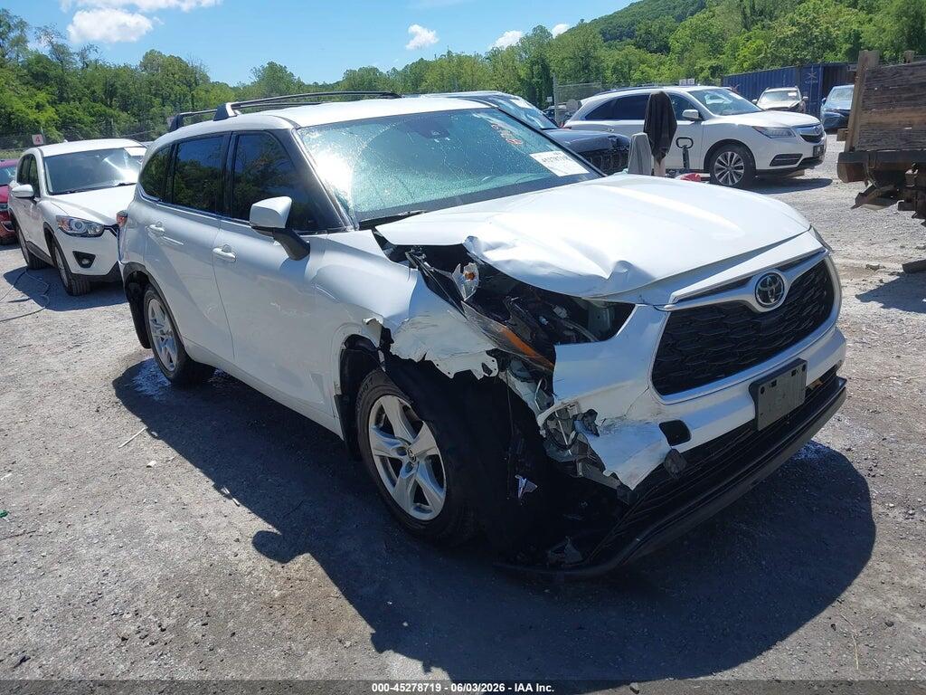 5TDBZRBH0NS591845 2022 TOYOTA HIGHLANDER photo no. 1