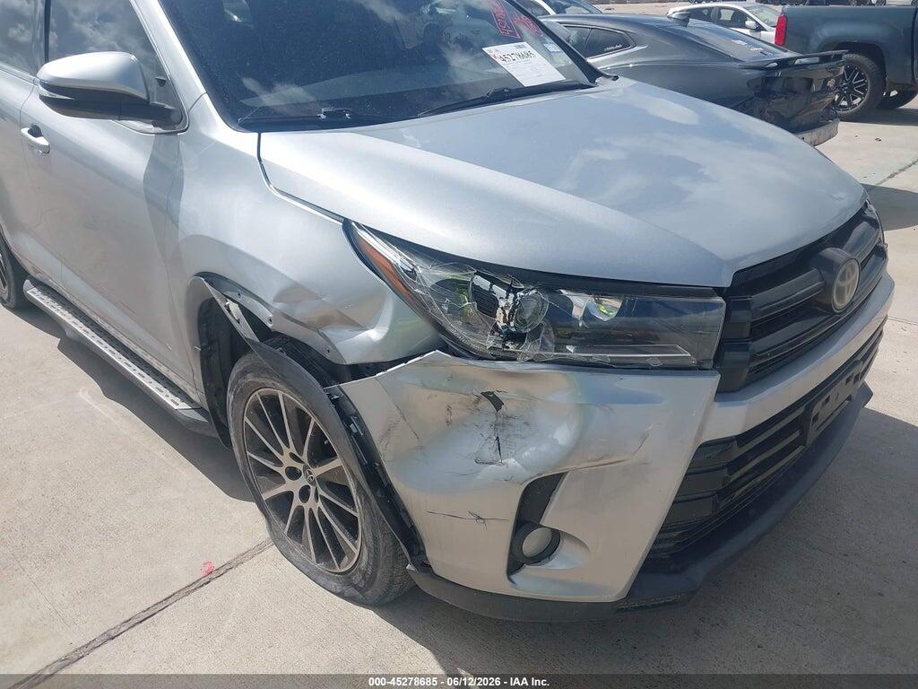 5TDKZRFH8JS538170 2018 TOYOTA HIGHLANDER photo no. 6