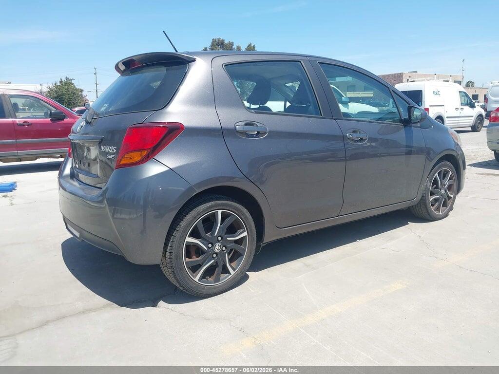 VNKKTUD37FA052117 2015 TOYOTA YARIS photo no. 4