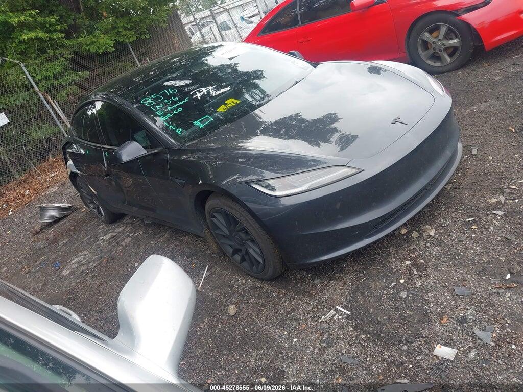 5YJ3E1EA7SF012480 2025 TESLA MODEL 3 photo no. 1