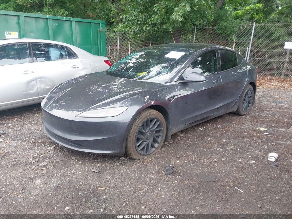 5YJ3E1EA7SF012480 2025 TESLA MODEL 3 photo no. 2