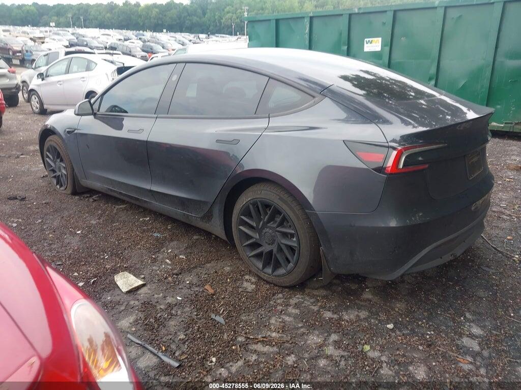 5YJ3E1EA7SF012480 2025 TESLA MODEL 3 photo no. 3