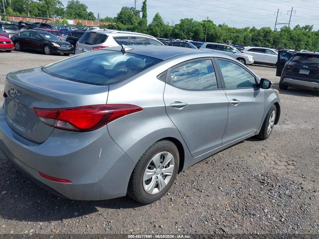KMHDH4AE3GU543742 2016 HYUNDAI ELANTRA photo no. 4