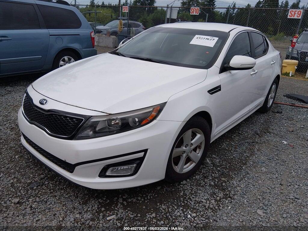 KNAGM4A77F5632802 2015 KIA OPTIMA photo no. 2