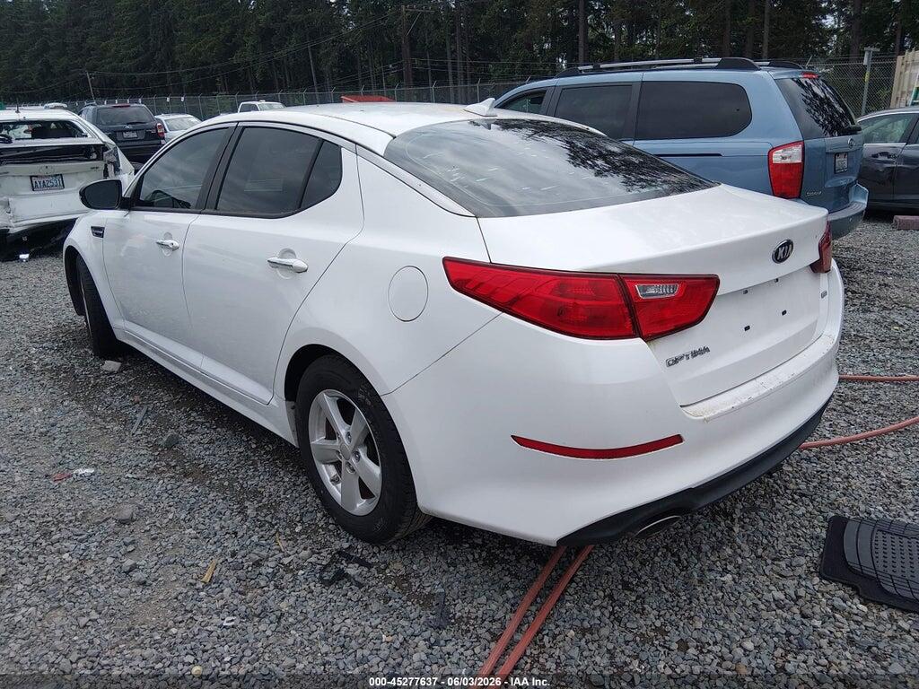 KNAGM4A77F5632802 2015 KIA OPTIMA photo no. 3