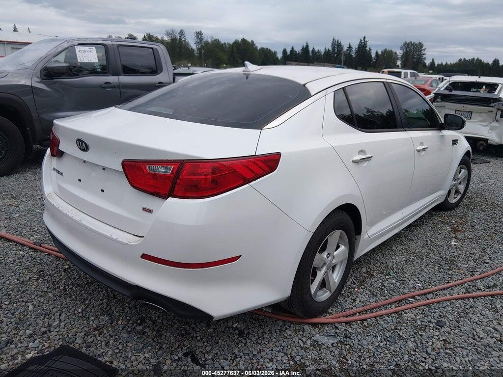 KNAGM4A77F5632802 2015 KIA OPTIMA photo no. 4